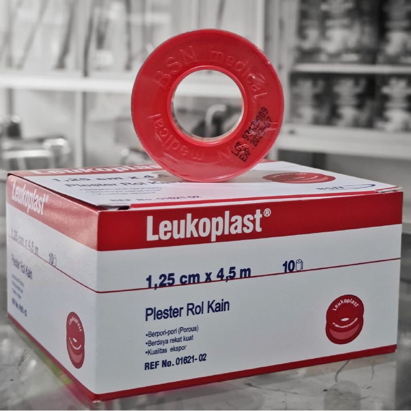 LEUKOPLAST PLESTER ROL .  PLESTER ROL KAIN COKLAT