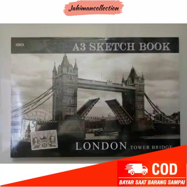 

✨ BISA COD ✨ Sketch Book A3 Kiky