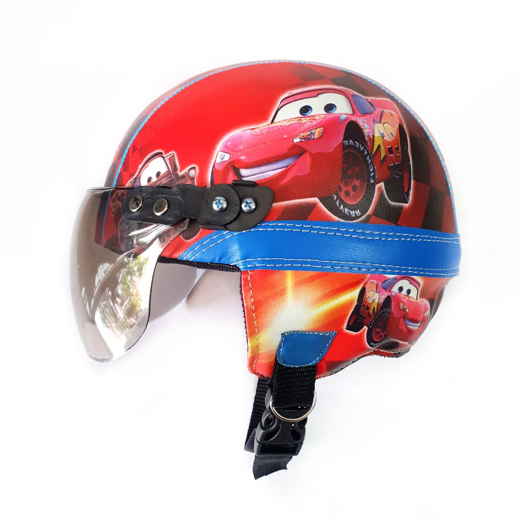 Helm anak retro Spesial karakter cars