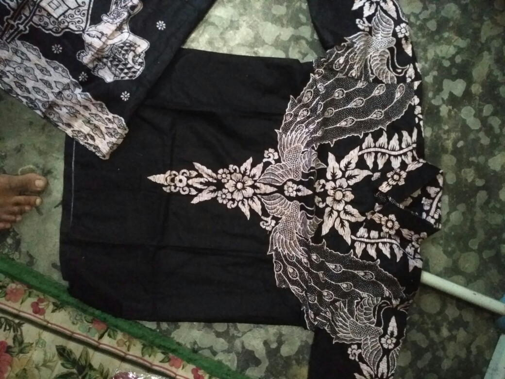 Bswart Batik Hrb026 Kenongo Hem Pendek Padi Pekalongan M L Xl Batik Pria Murah Modern Grosir