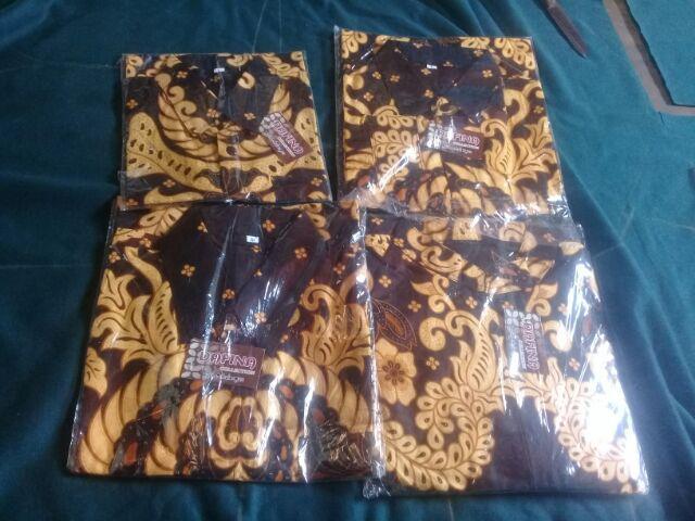 Sarimbit Gamis Batik Kembang Gurita Simple