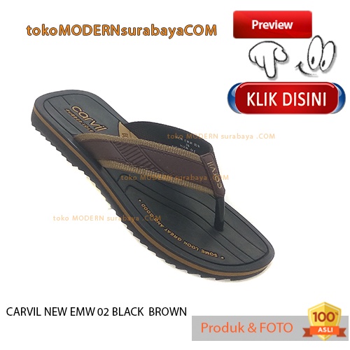 CARVIL NEW EMW sandal pria casual sandal jepit