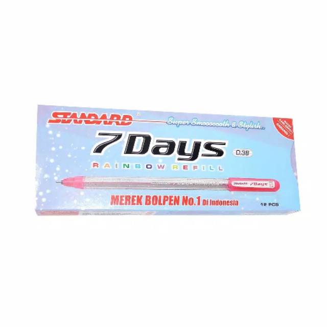 

Ballpoint/ pulpen /bolpoin standard 7days