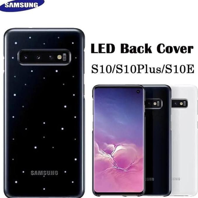 SAMSUNG GALAXY S10 S 10 LED COVER ORIGINAL LUXURY SWAROVSKI HARD CASE