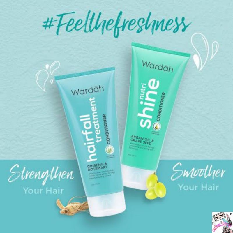 ☃Cutezz_Ching1☃Wardah Conditioner 170ml - Treatmeant Conditioner