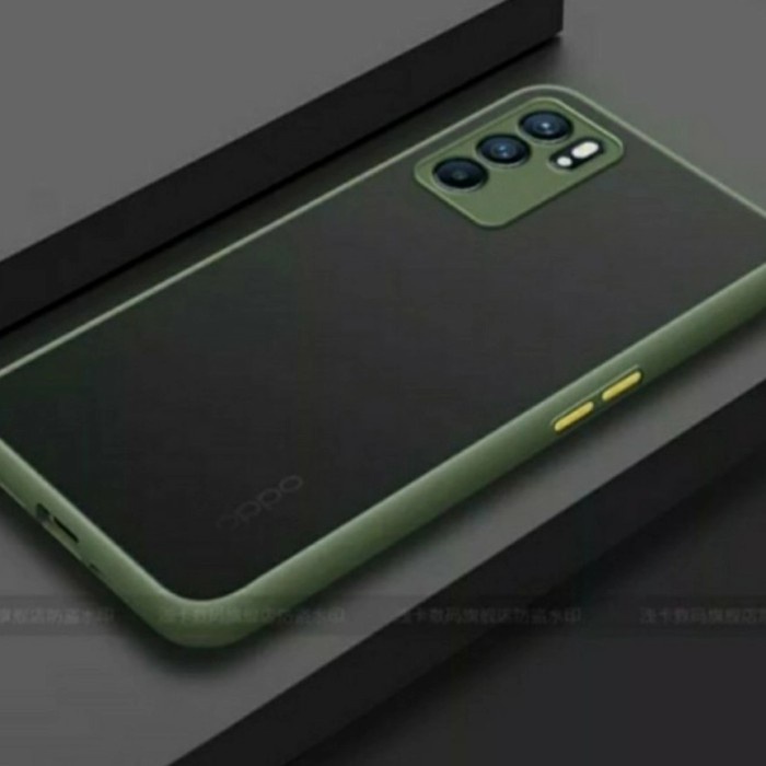 Case Oppo Reno 6 5G Original Case Dove Transparent Hard Casing Silikon Hp Terbaru