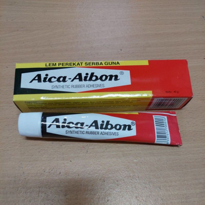 

Lem Aica Aibon Tube 40gr / Aica Aibon 40gr / Lem Serbaguna Aibon Tube