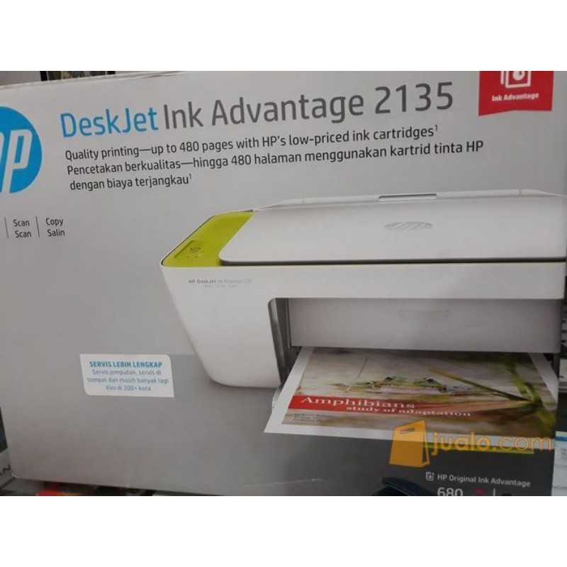

Printer Deskjet HP 2135 ink Advantage