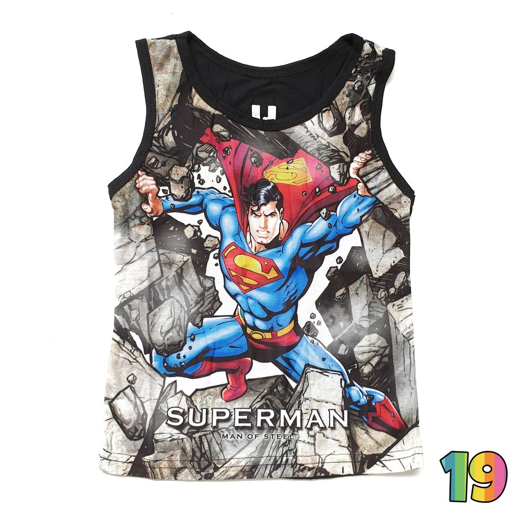 FURO Kaos Kutung Singlet Anak LakiLaki SUPERHEROES