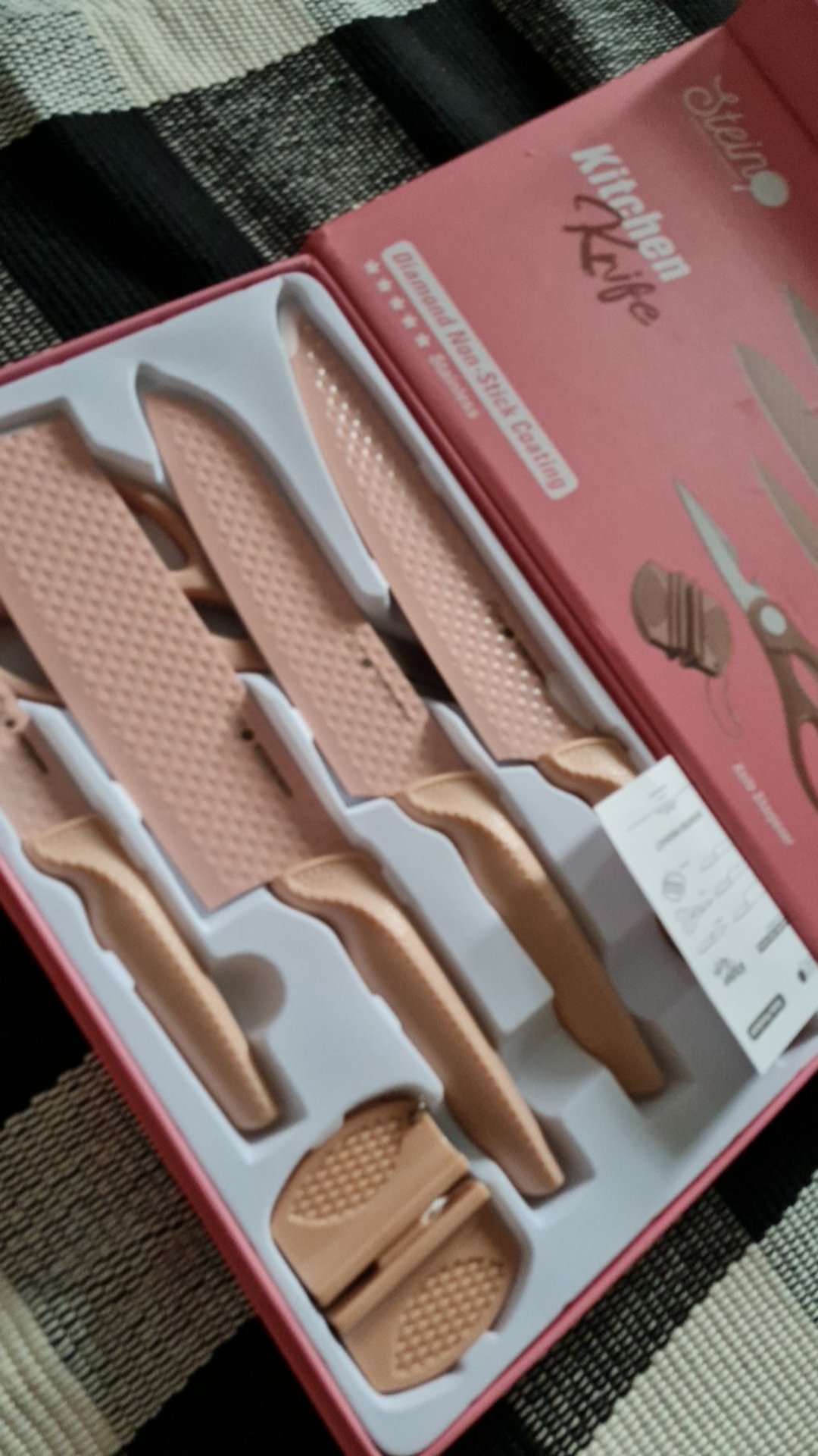 Stein Diamond Knives Set Stein Cookware / Pisau Set Special Price