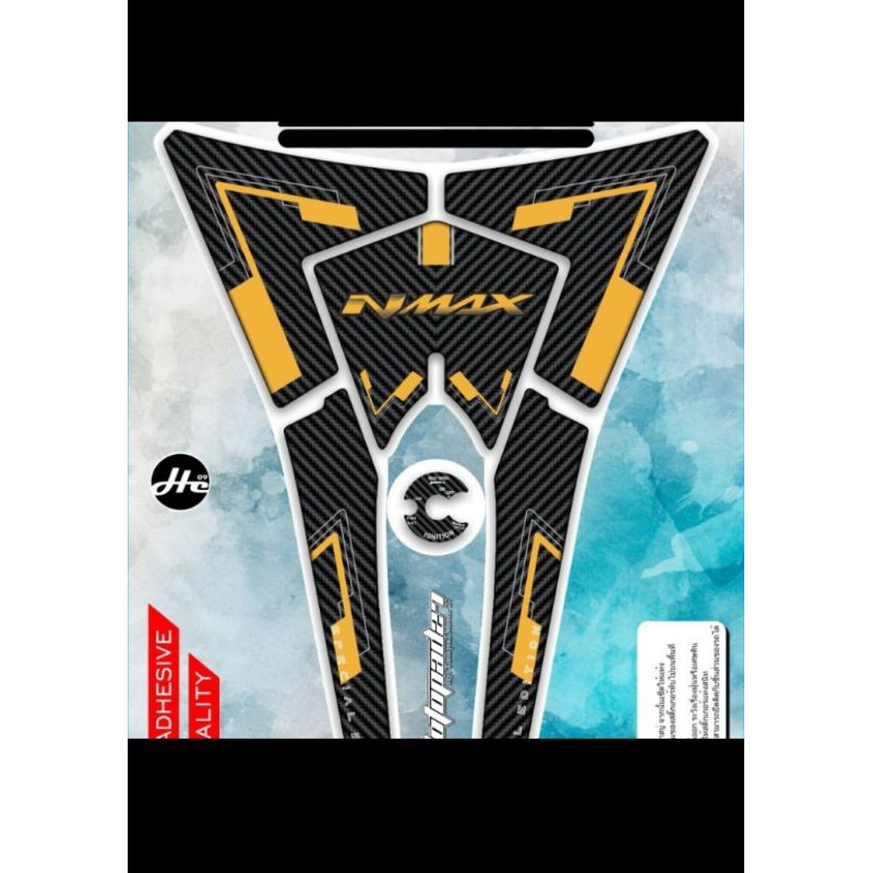 Sticker Stiker Tankpad Deckpad Resin Timbul Premium Yamaha Nmax 155