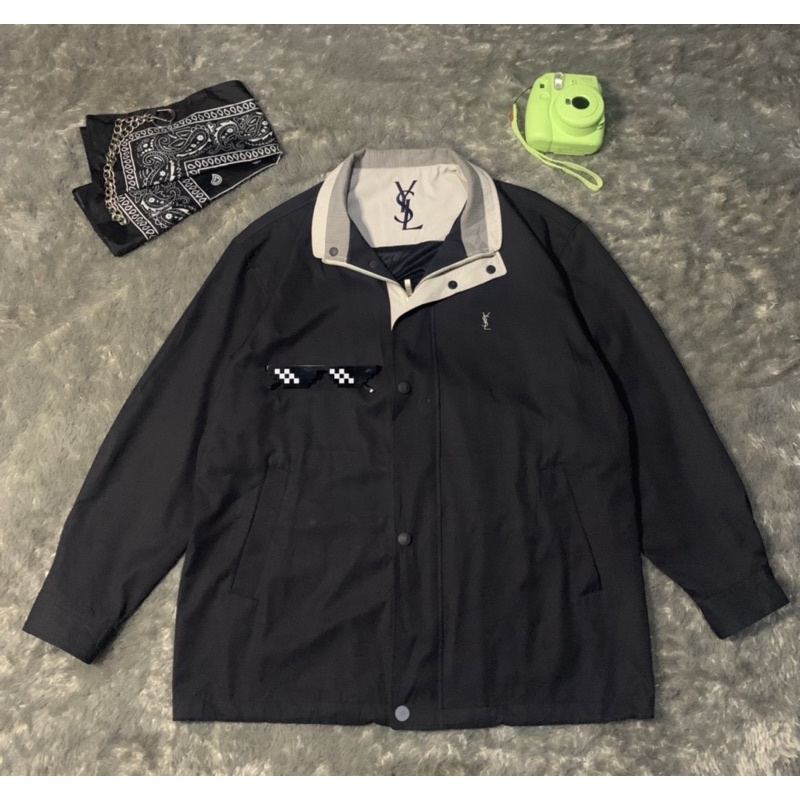 vintage jaket casual ysl