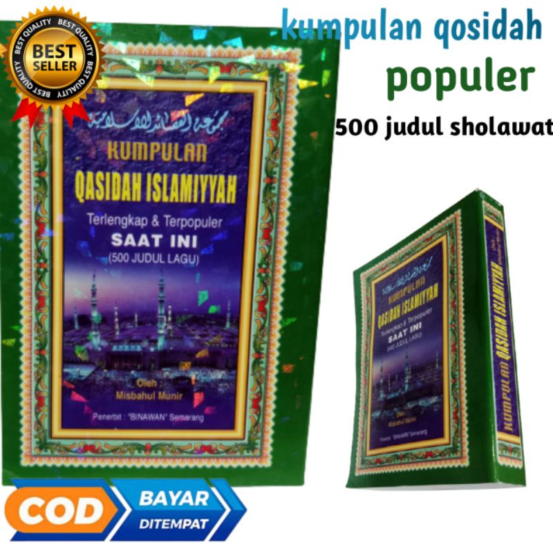 buku kumpulan qosidah sholawat azzahir gus azmi terlengkap
