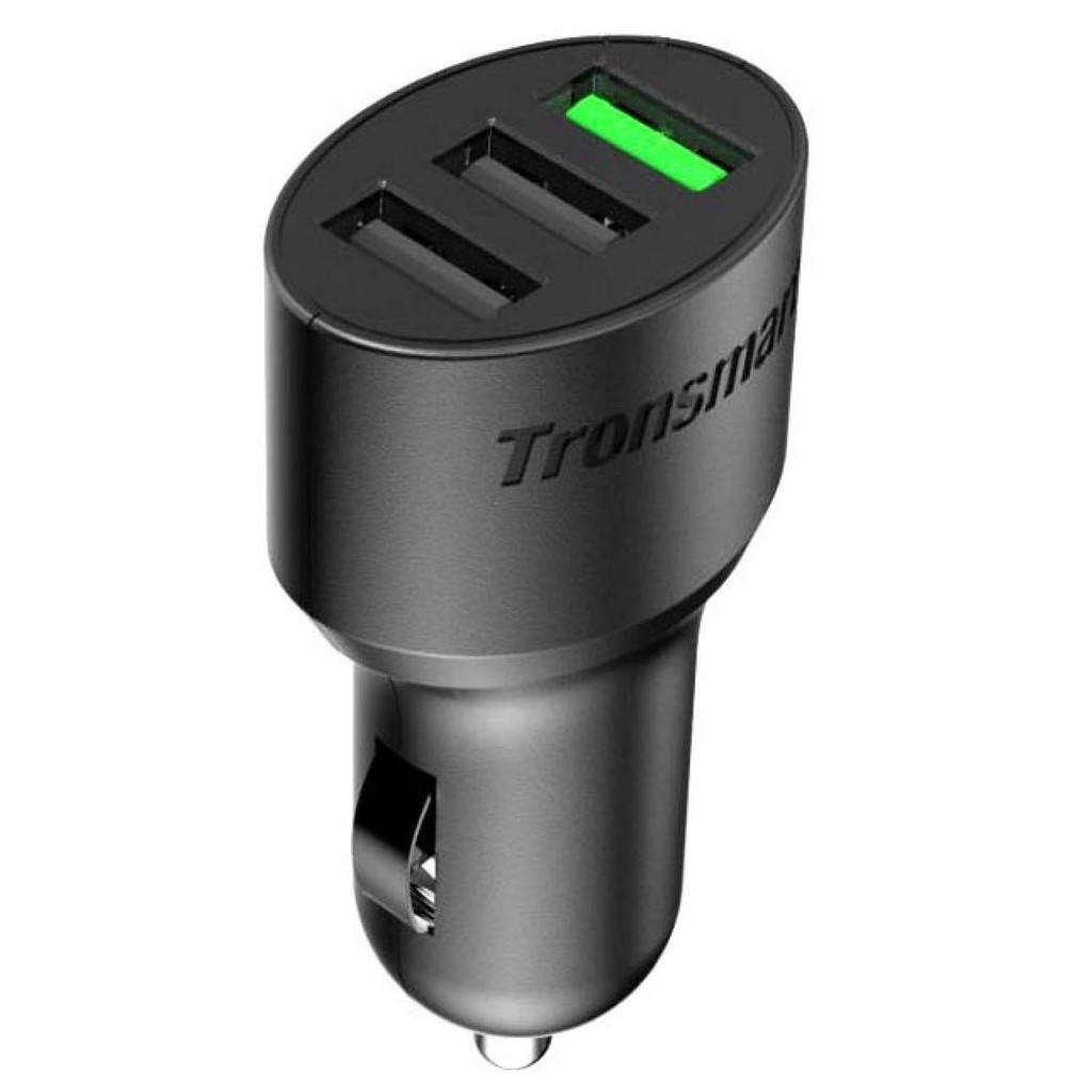 Tronsmart Charger Mobil Qualcomm Quickcharge 3.0 & 3 Port USB