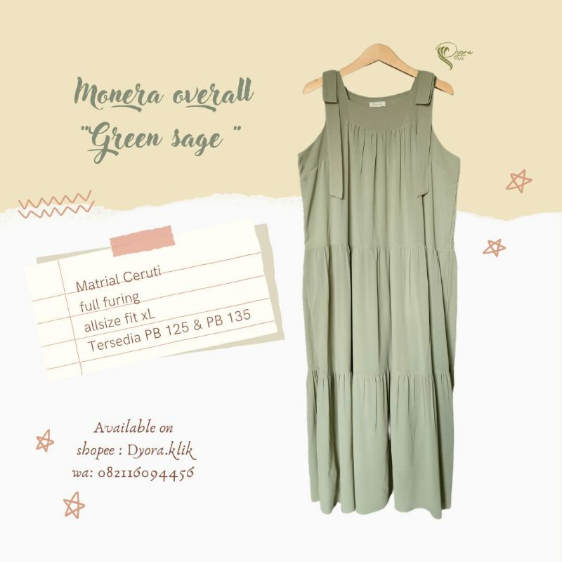 MONERA DRESS/ LOOSE DRESS/OVERALL BABYDOLL POLOS