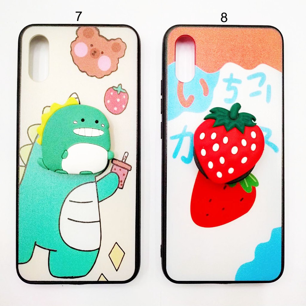 Case REDMI 8A 9A Y3 6 PRO A2 LITE  NOTE 7 Note 8 Pro 9 Note 9 Pro Case Fuze Glass Popsocket