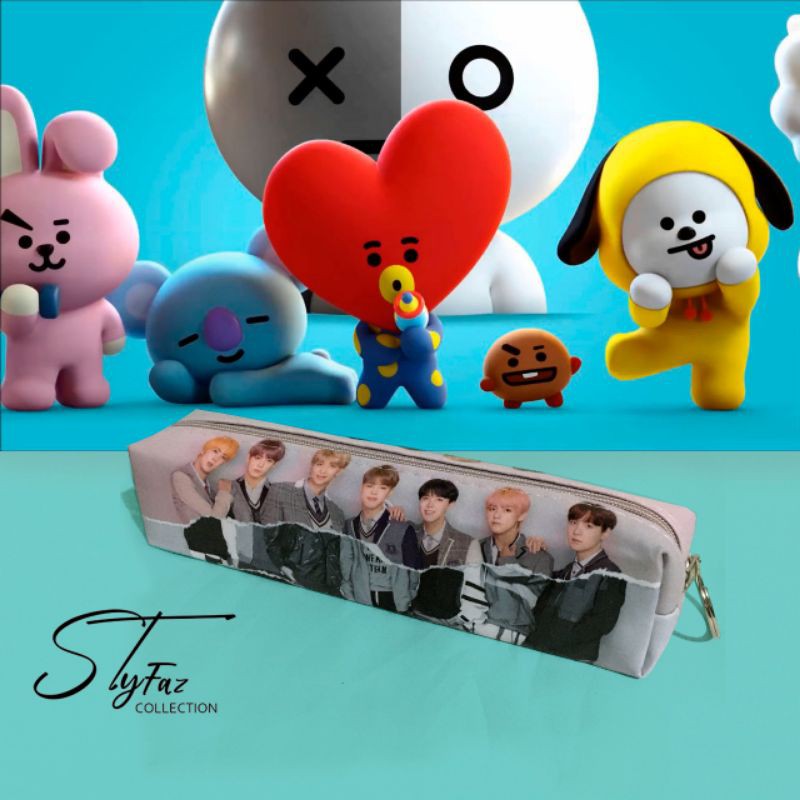 

TEMPAT PENSIL KPOP BTS SINTETIS