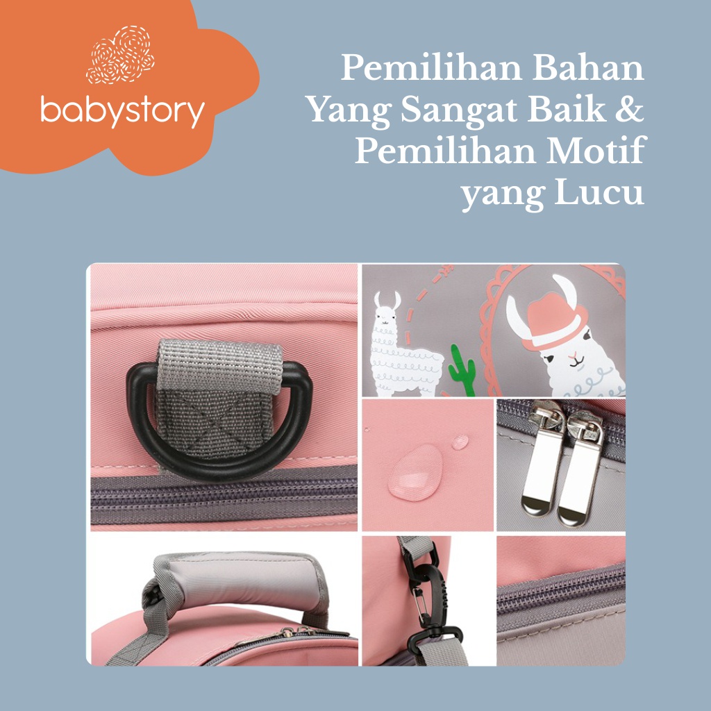 Tas asi cooler bag asi tas penyimpanan asi diaper bag sling cooler bag