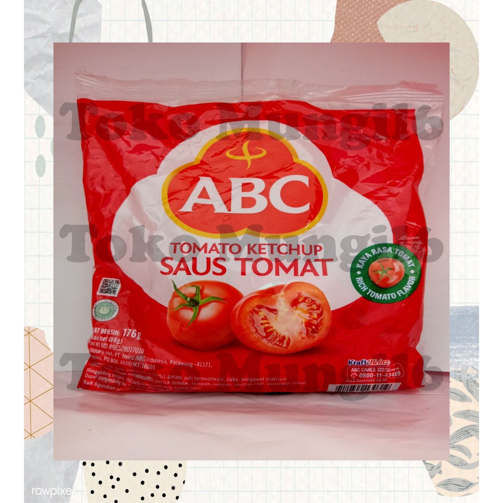 

ABC Saus Tomat 22 x 8 g