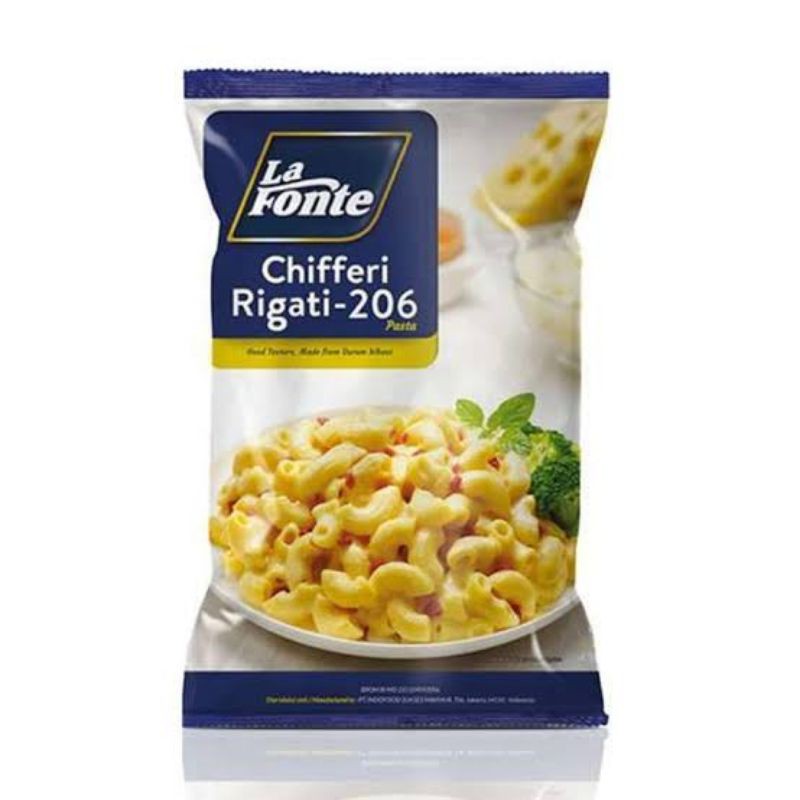 

LA FONTE CHIFFERI RIGATI 500 GR PASTA
