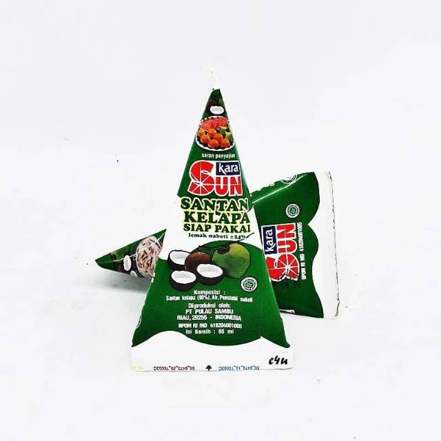 

SUN Kara Santan Kelapa Instan (65ml) isi 5pcs