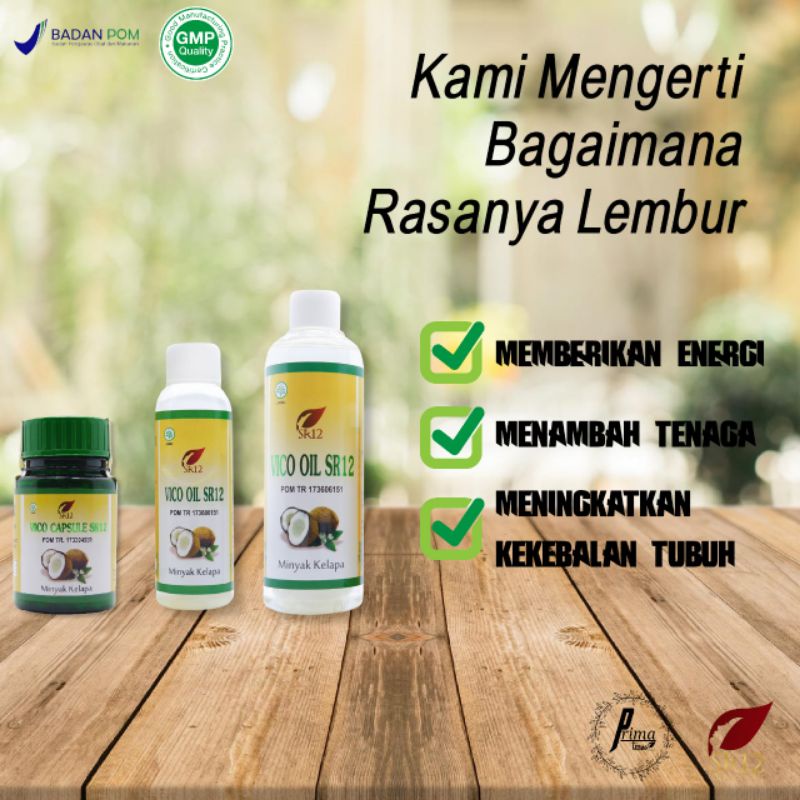 VCO OIL & KAPSUL SR12/READY STOK PEKANBARU RIAU