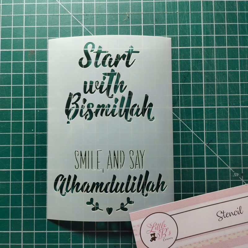 

Aneka Stencil Quote A6 Pt 1