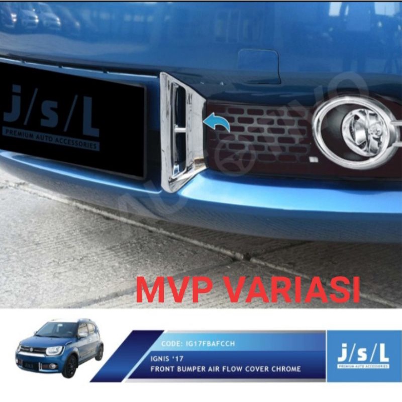 Suzuki Ignis List Bumper JSL / Front Bumper Air Flow Cover Chrome