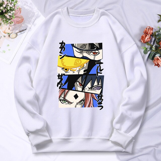 Naruto warning Sweater Crewneck || Sweater Basic Anime || Pria &amp; Wanita Sz M - L - XL