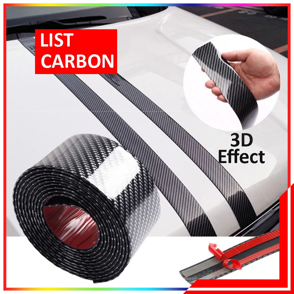 Jual Sticker Carbon D Fiber Stiker Serat Karbon Multifungsi Sticker