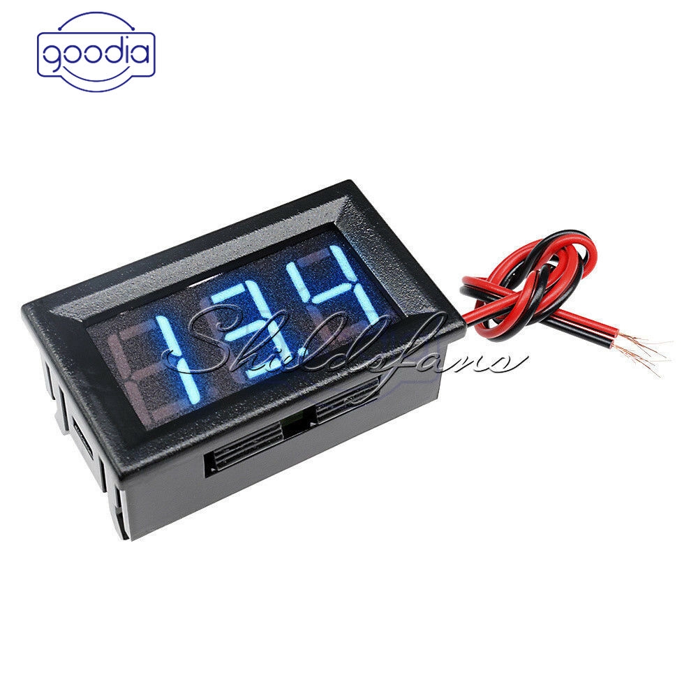 ღ[IN STOCK/COD]ღ 0.56&quot; 2/3 Wire DC4.5/4.7/5V-30V Voltmeter LED Display Volt Voltage Meter Panel