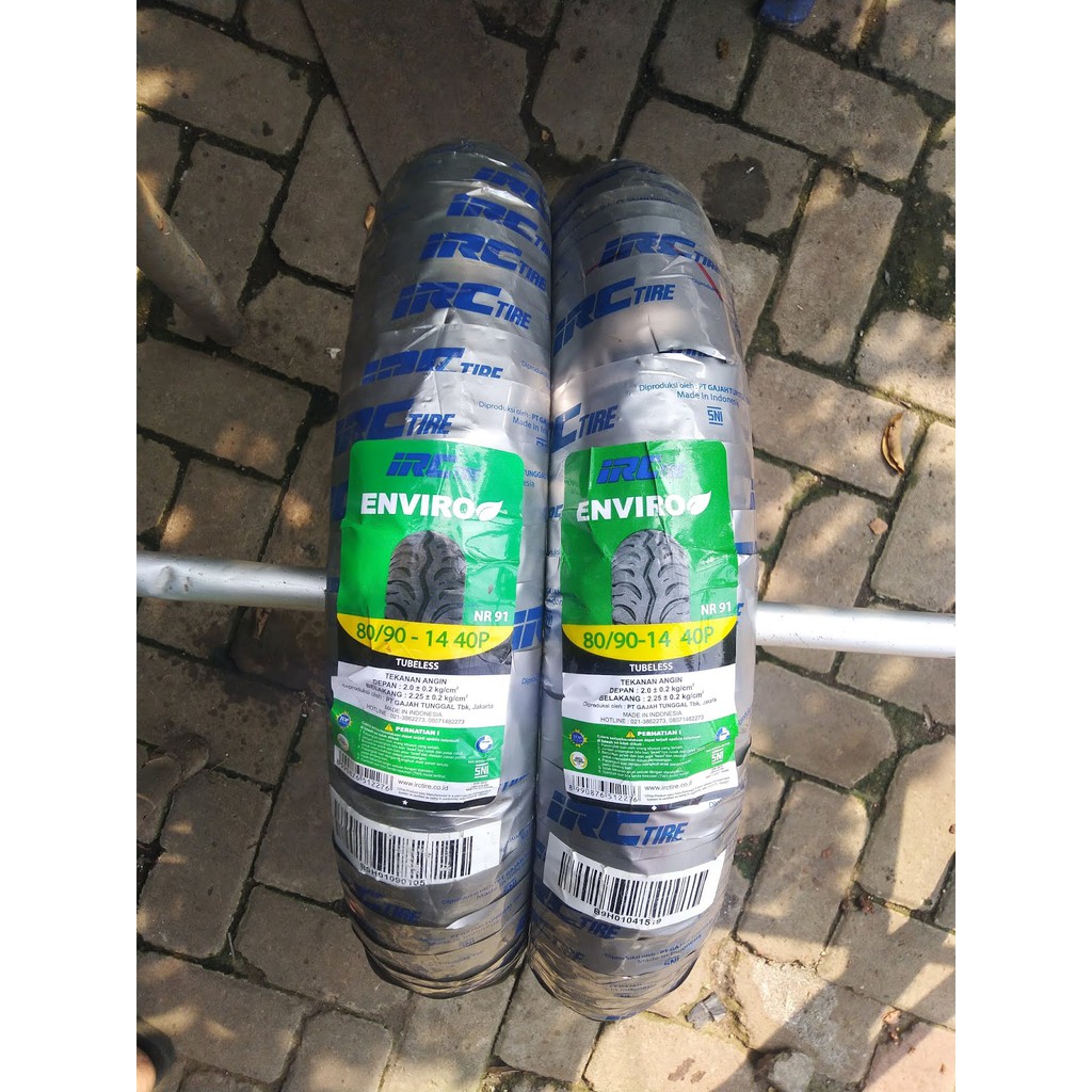 Ban Luar Tubeless IRC 80/90-14