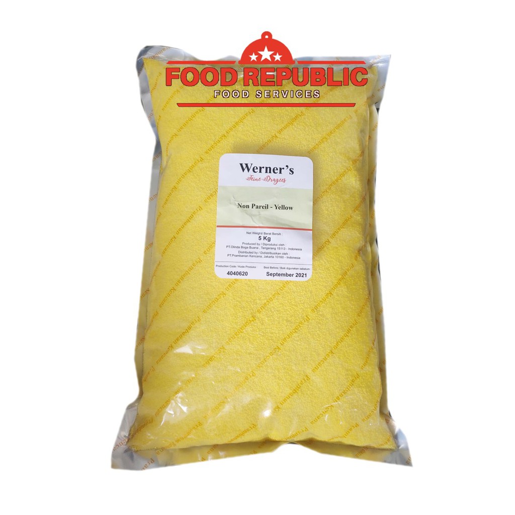 

WERNER NON PAREIL YELLOW 100 GR - WERNER KUNING DEKORASI ENAK HALAL