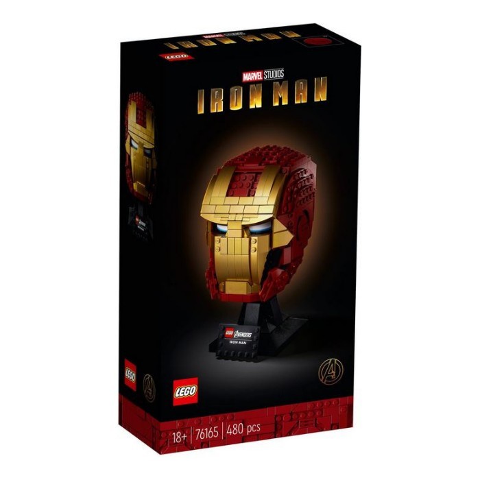 Mainan LEGO-Superhero Iron Man Helmet