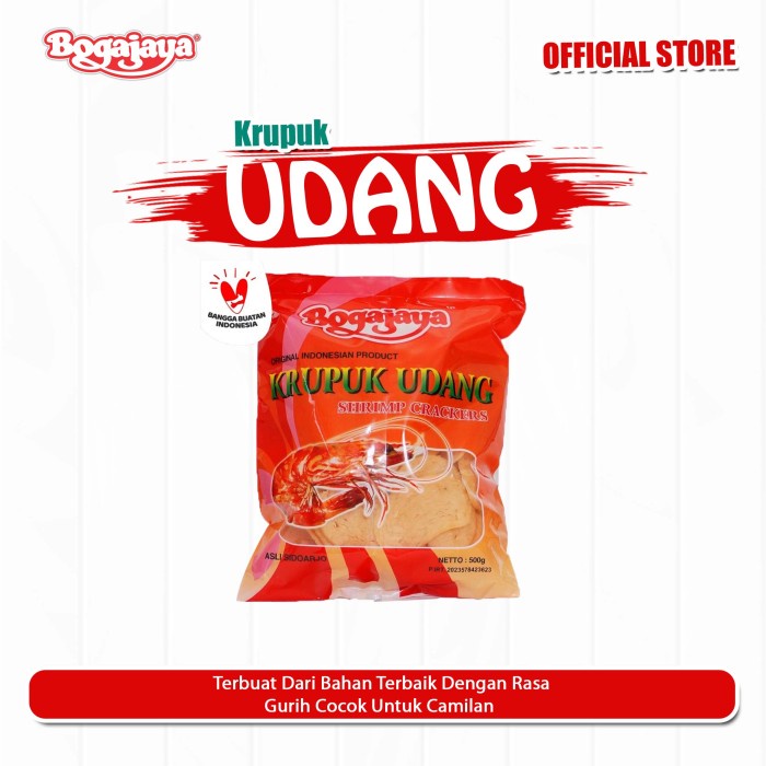 

NEW krupuk udang bogajaya merah
