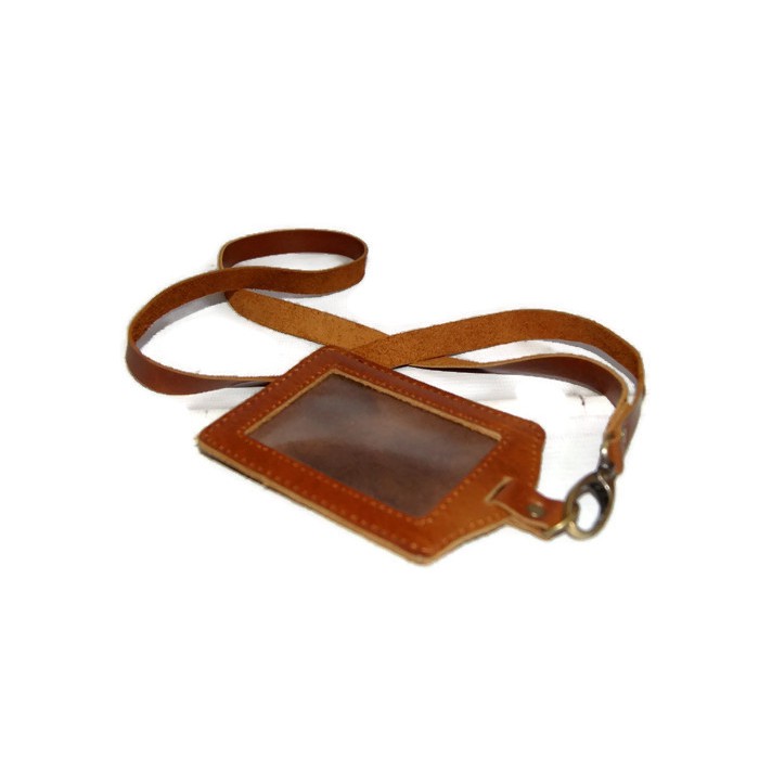 

ID Card Holder Kalung Kulit Asli. Kode Produk : TL01