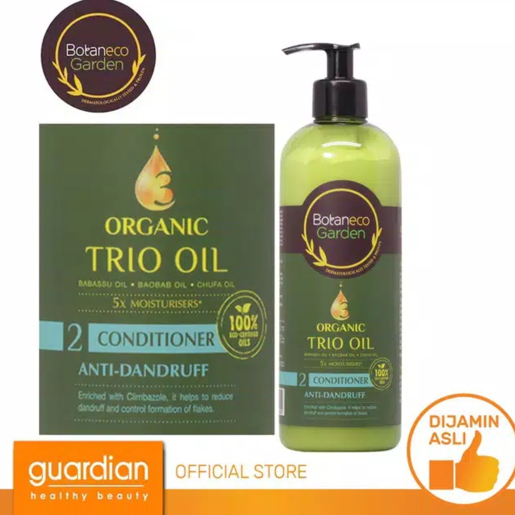 Jual Botaneco Garden Trio Oil Conditioner Anti Dandruff 500 ml 
