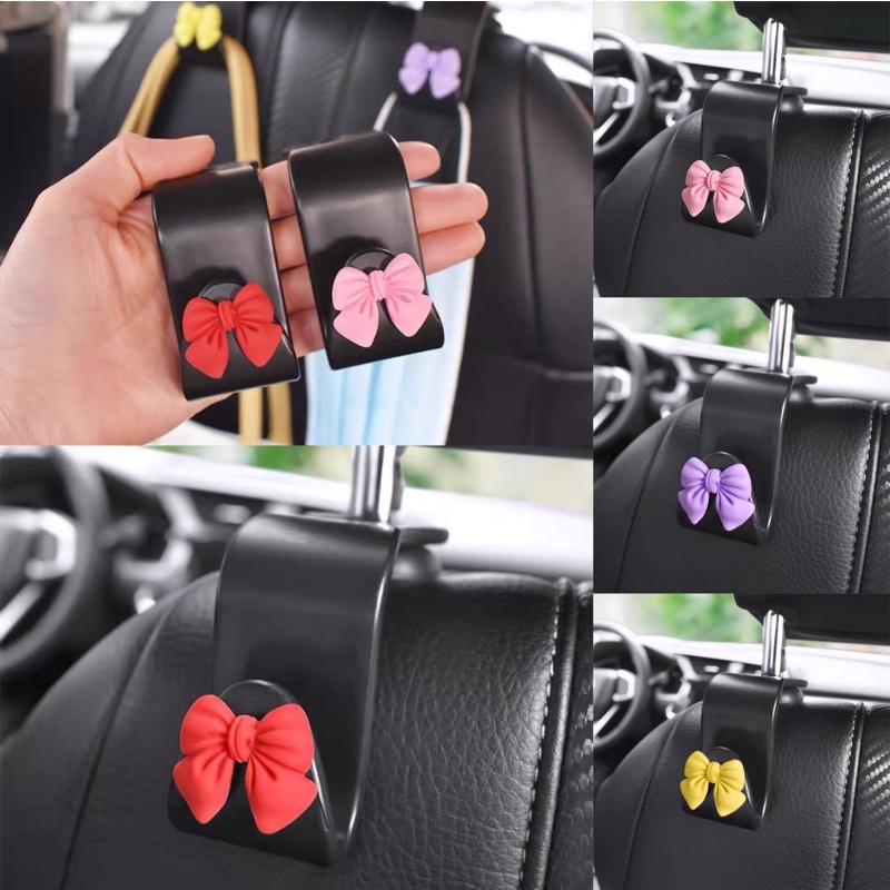 gantungan tas hook pita gantungan tas per pcs HOOK HANGER BLING // Gantungan Tas Holder Organizer Barang Mobil