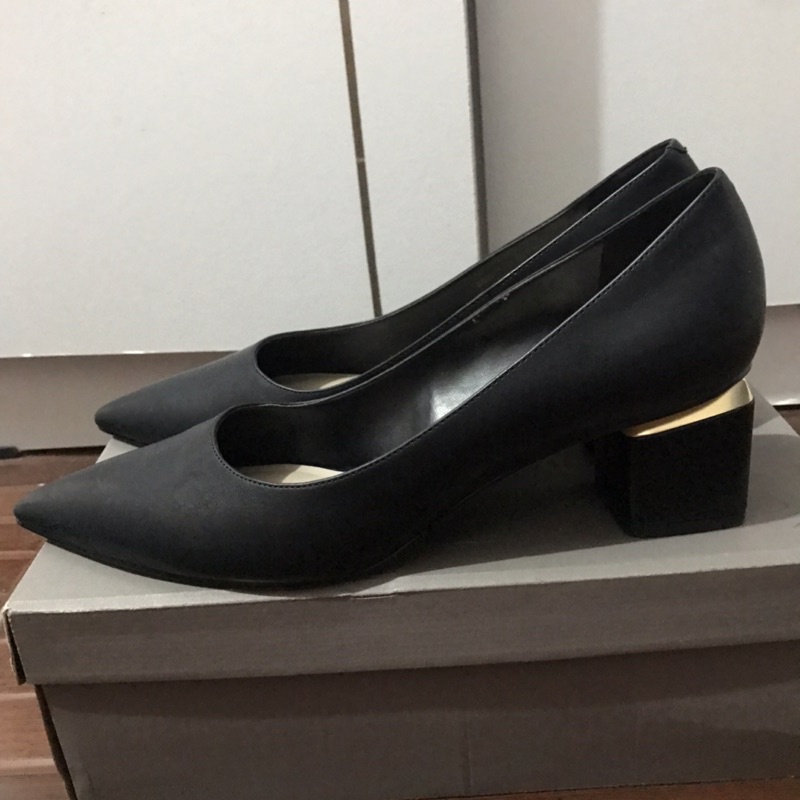 preloved sepatu high heels wedges wanita charles and keith cnk original