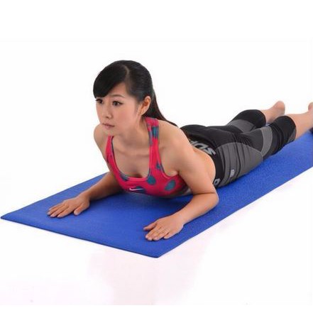 Matras yoga olahraga - Matras Senam Anti Slip Tebal 8mm