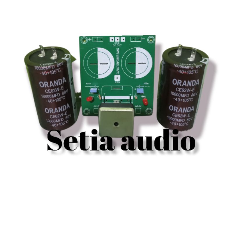 kit psu power supply 2 elko 10000uf 80v oranda