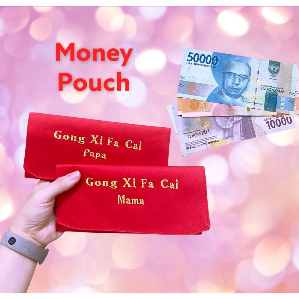 Fawn’G Handmade - Money Pouch Angpao CNY Imlek Gong xi fa Cai / Angpau Bordir