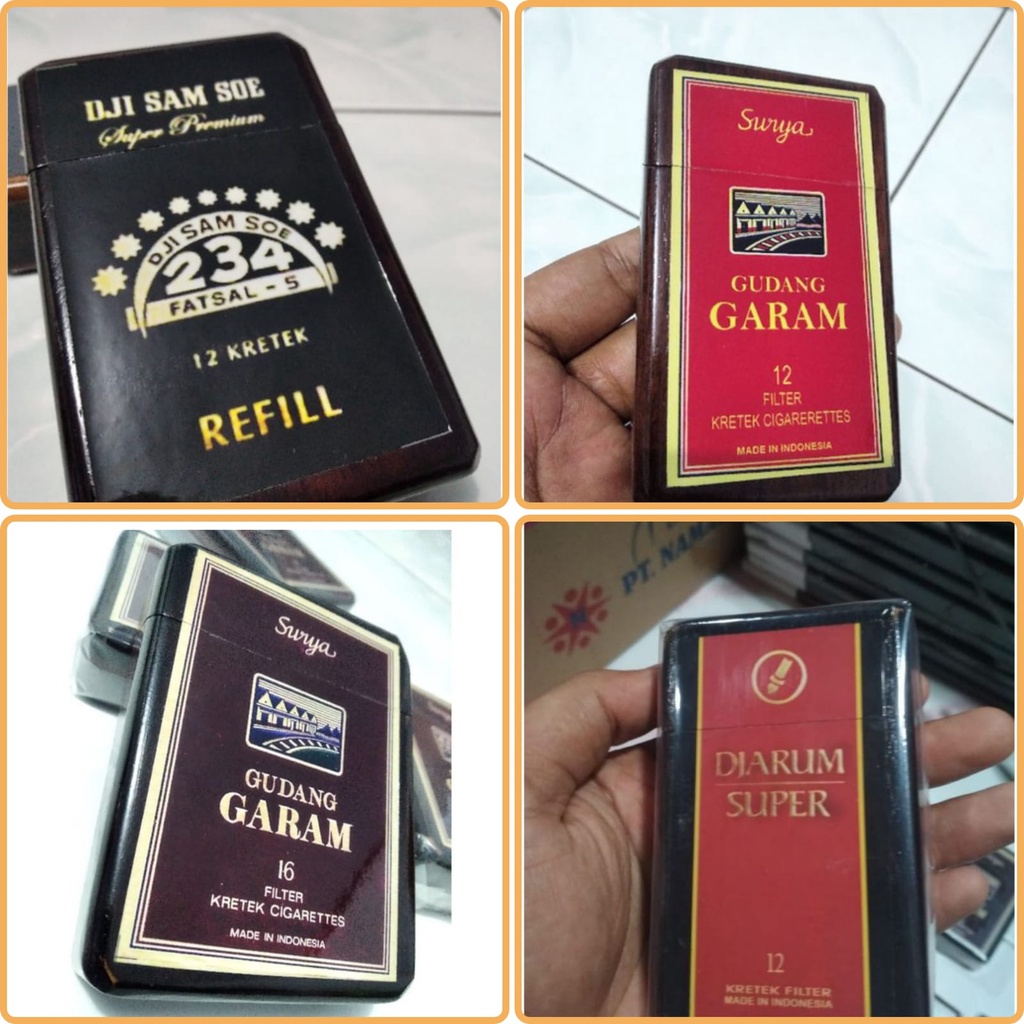 TEMPAT ROKOK REFILL MURAH, KOTAK ROKOK MOTIF UNIK, TEMPAT PENYIMPANAN ROKOK REFILL MURAH