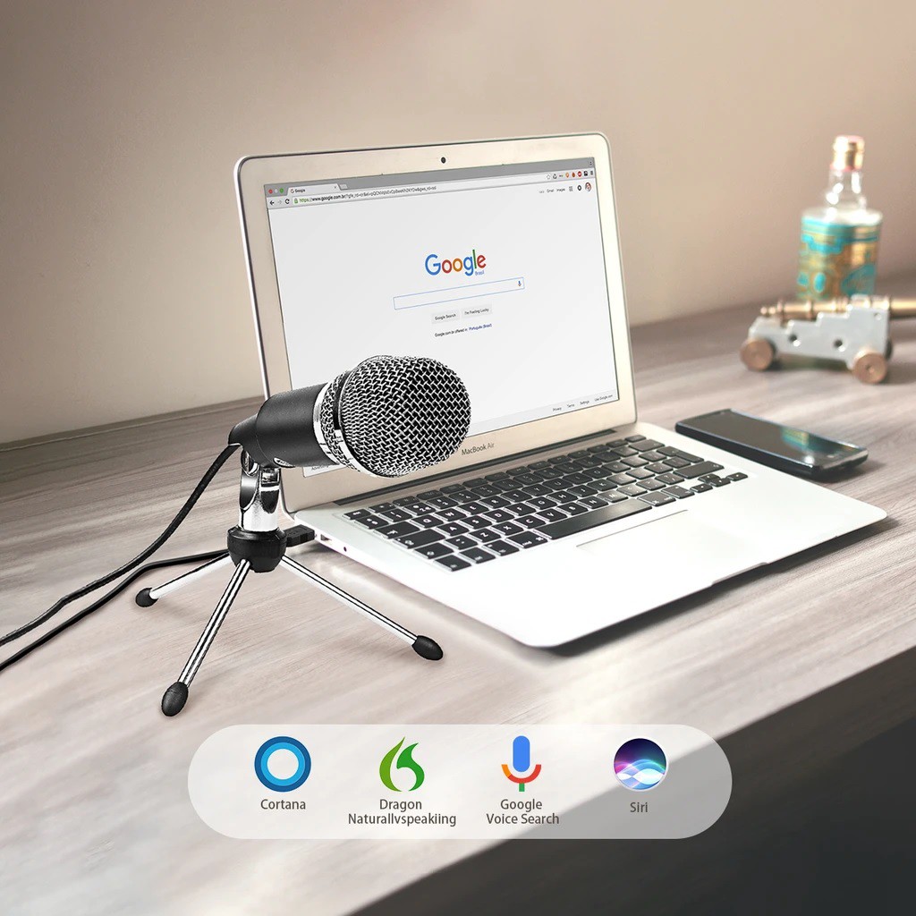 FIFINE K668 Professional USB Condenser Microphone with Mini Tripod - Mikrofon USB Profesional