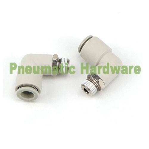 4 mm Fitting Pneumatic Nepel Angin Elbow L Selang 4mm Draf 1/4 " KE85