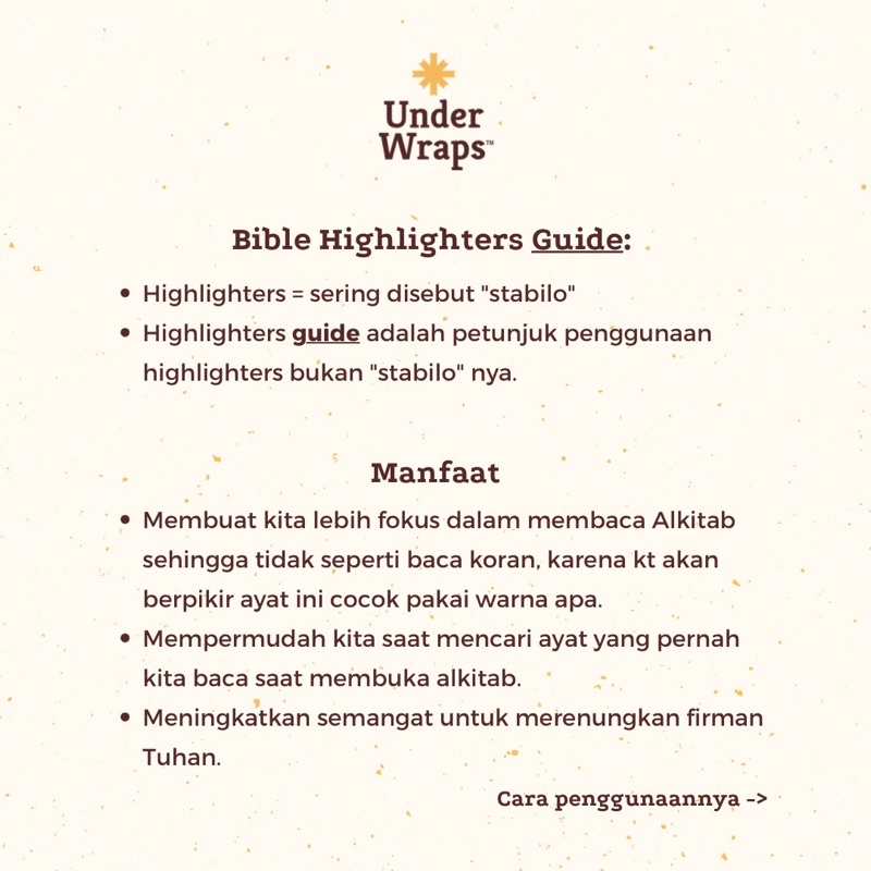 

Ay00! Bible Reading Tools Full Package ( Christian Gifts/Kado Rohani / Kado Natal/ Christmas Gift )