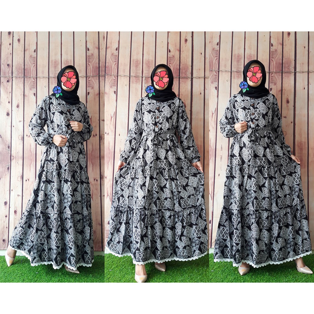 Jual GAMIS KATUN RAYON SUPER | Shopee Indonesia