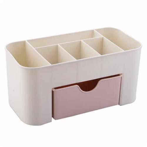 Rak Kosmetik Plastik Mini Rak Perhiasan Organizer Kosmetik Multifungsi Serbaguna