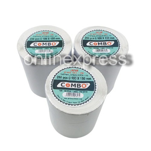 

Kertas Thermal Sticker A6 100x150 mm / Kertas Barcode - 250 pcs