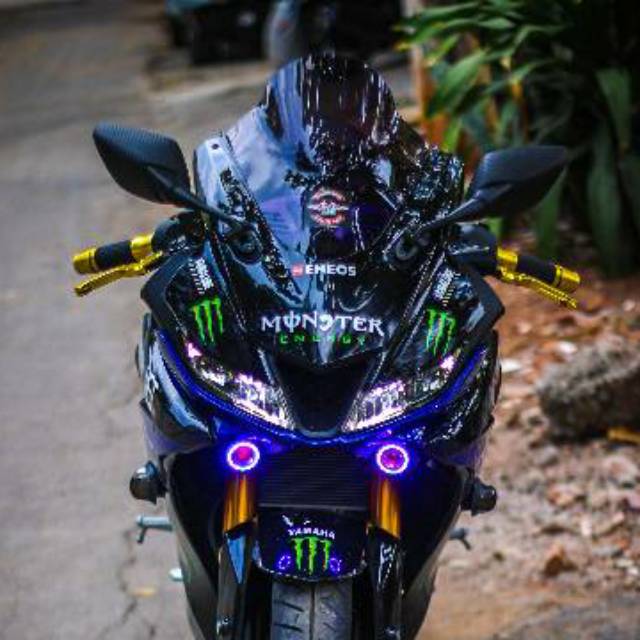 Winglet Lampu R15 V3 Winglet R1 Yamaha R15 V3 Winglet R15 Visor R15 Winglet Plus Lampu R15v3 Shopee Indonesia